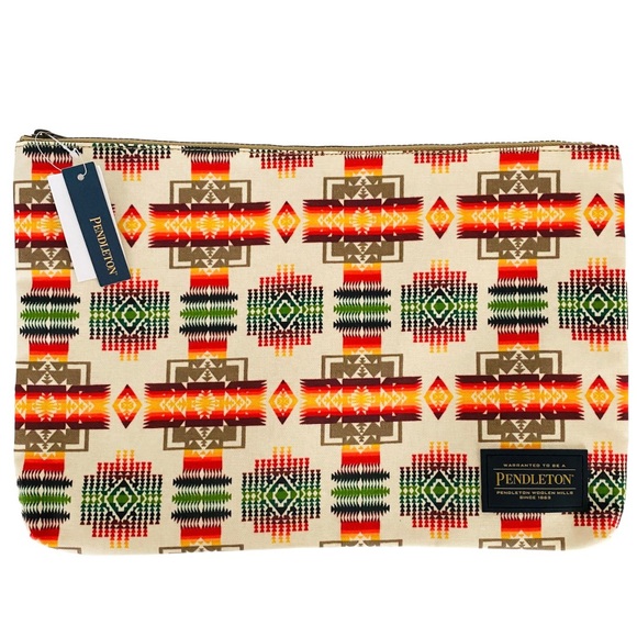 Pendleton Chief Joseph Canvas Big Zip Pouch. - Picture 14 of 14